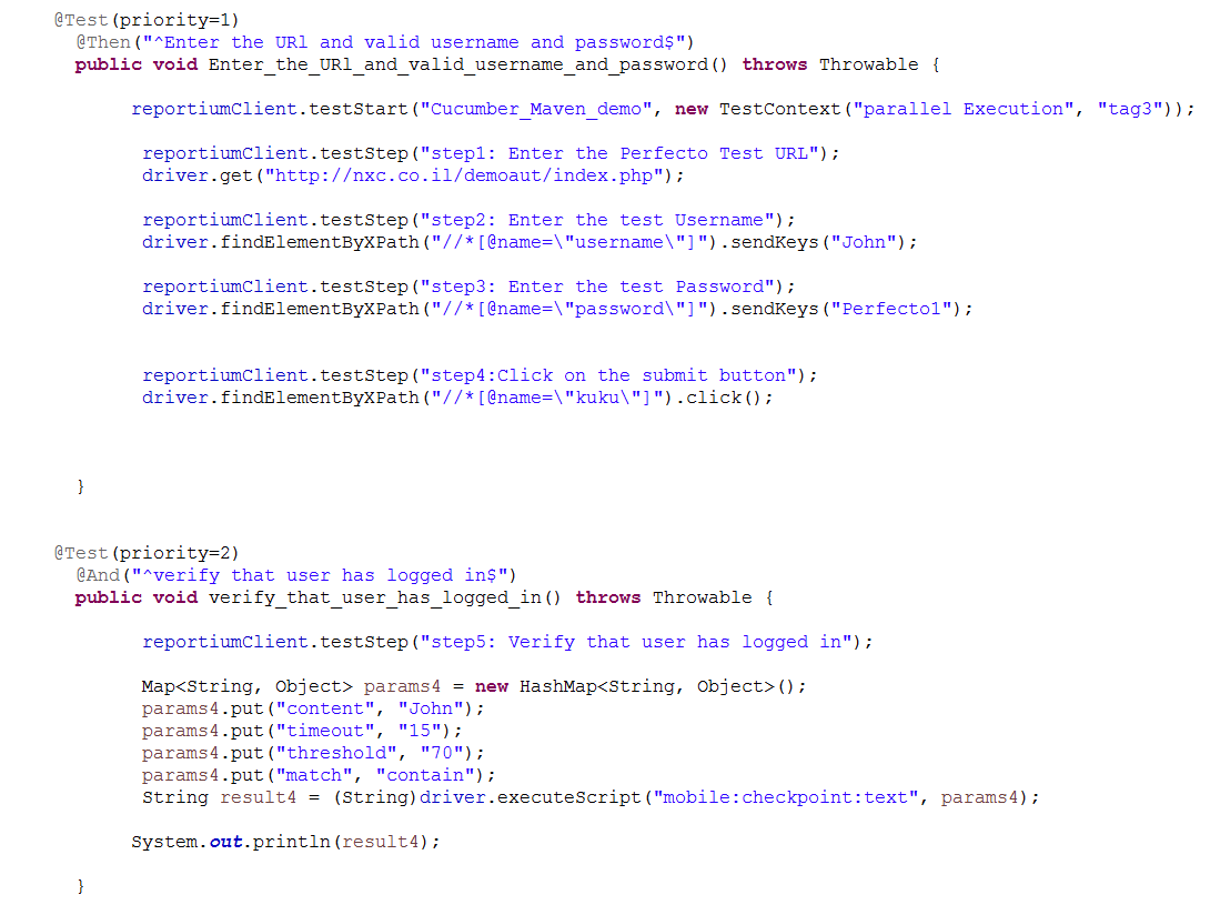 Add a JUnit framework to a Selenium mobile project