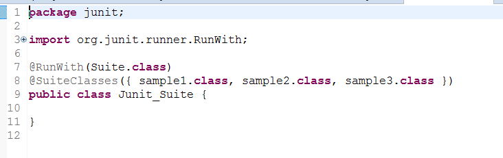 Add a JUnit framework to a Selenium mobile project