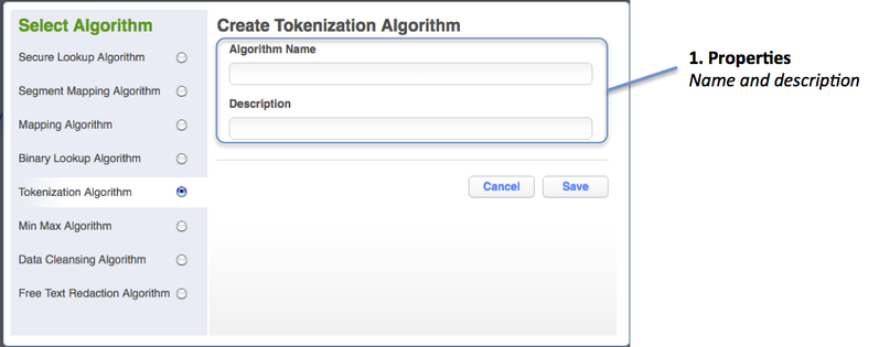 Algorithm: Tokenization in Masking (KBA1002)