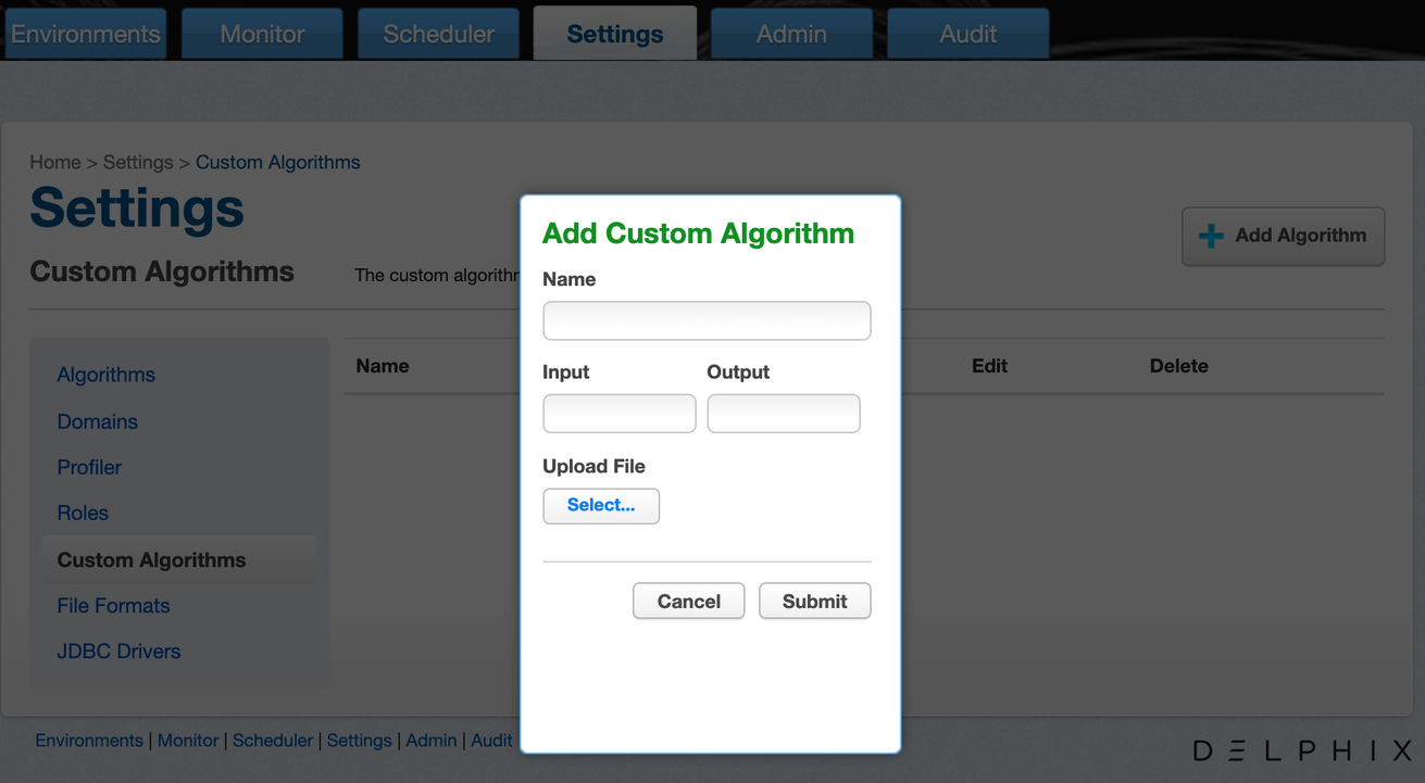 Algorithm: Custom Algorithms (Mapplets) (KBA5544)