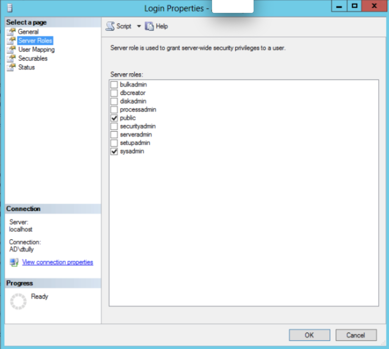 Missing Permissions Cause: exception.db.mssqlstagingdb.backup.read ...