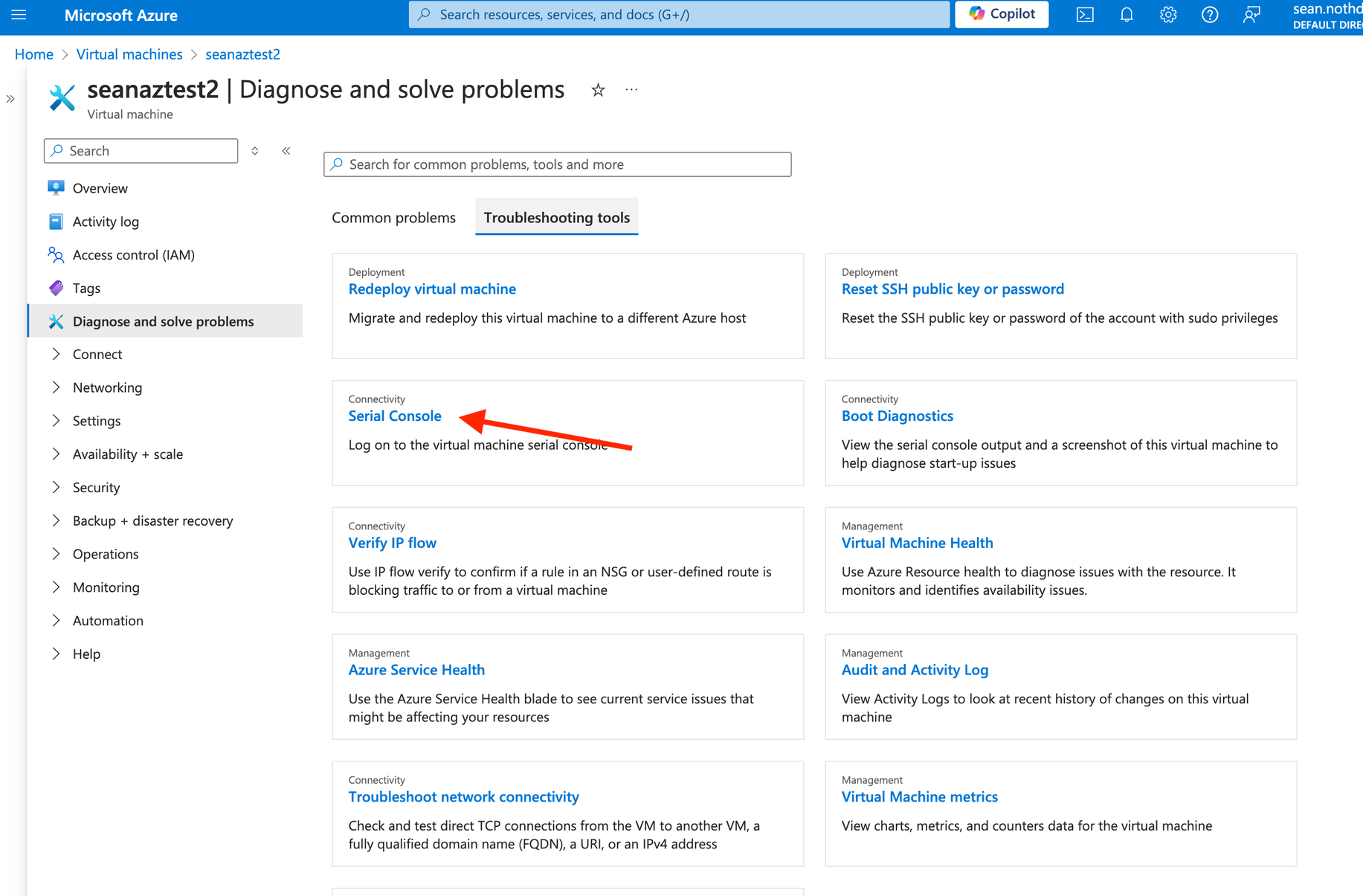 Accessing the Delphix Engine Console in Azure (KBA7991)