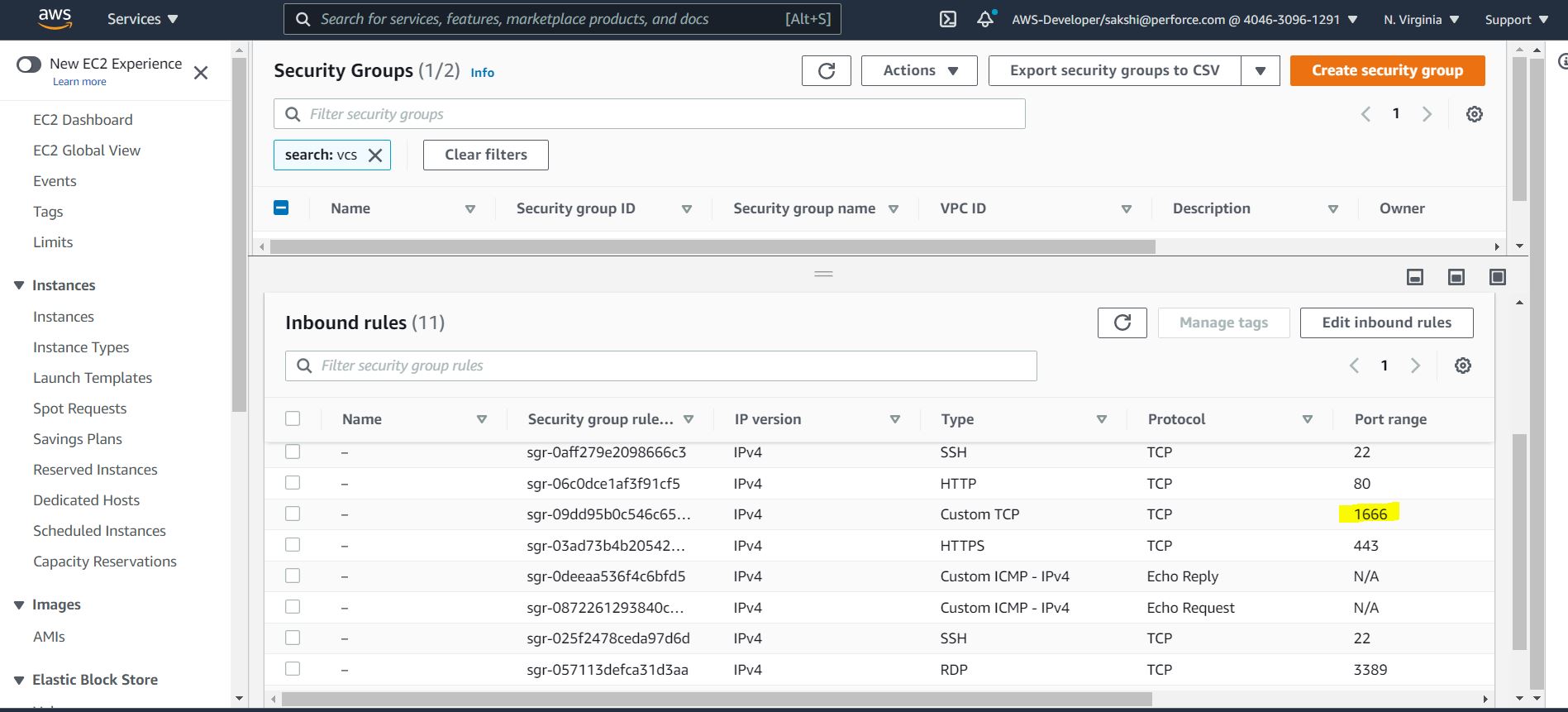 Find your IP address in Amazon Cloud before requesting a P4 Server license
