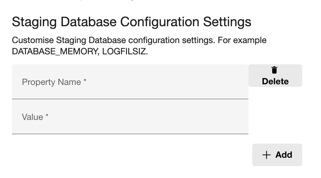 How to configure Db2 dSource staging database property OVERFLOWLOGPATH ...