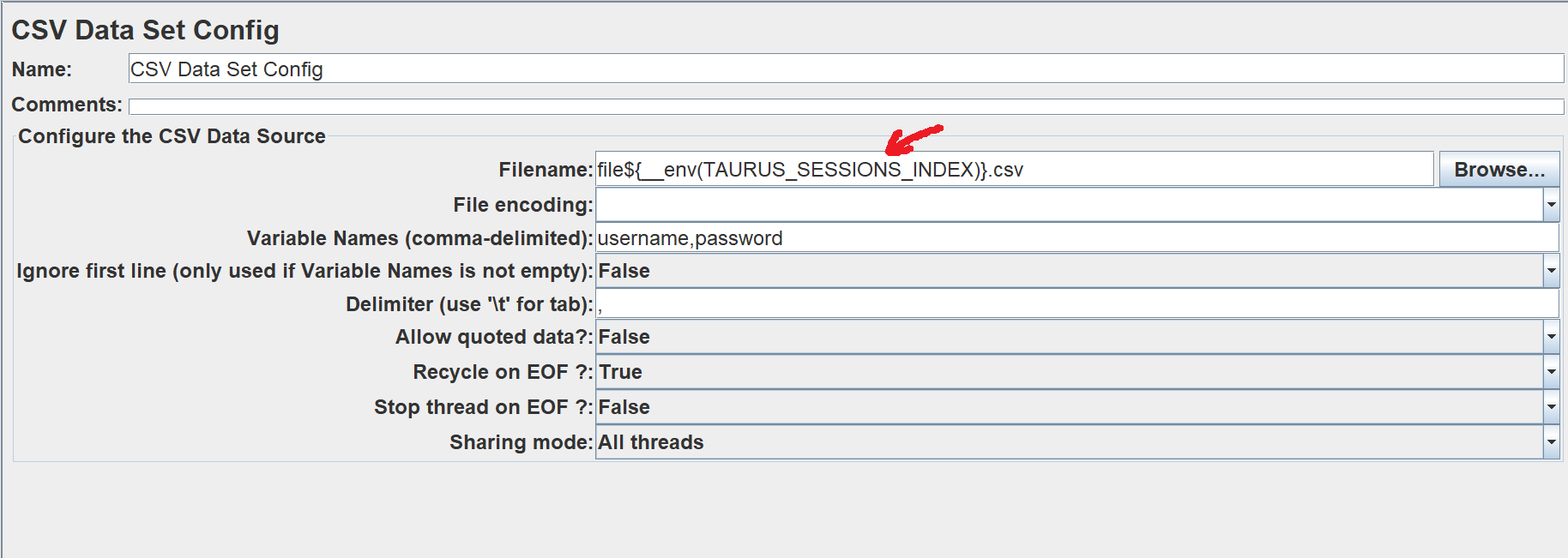 CSV File Upload