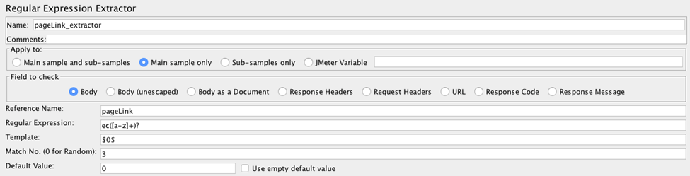 BlazeMeter - Using RegEx (Regular Expression Extractor) with JMeter
